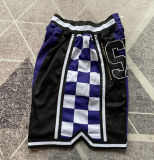 Kings Purple Four Bags NBA Pants