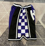 Kings Purple Retro Four Bags NBA Pants