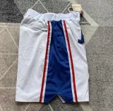76ers White Four Bags NBA Pants