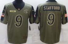 Men's Los Angeles Rams STAFFORD  #9 NFL Jersey  公羊致敬大人