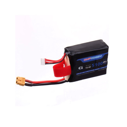 OMPHOBBY ZMO VTOL FPV Aircraft HV LiPo Battery 5100mAh 15.4V 4S