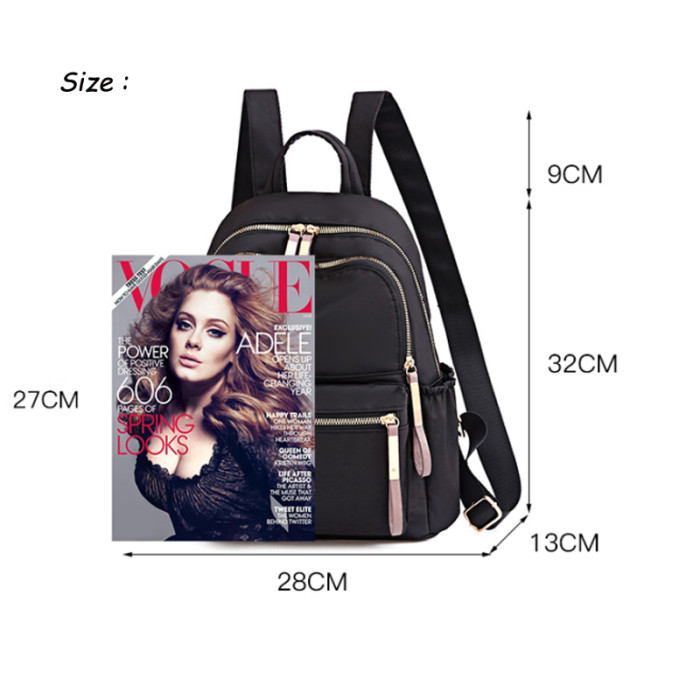 Student School Bag for Teenage Girl Casual Travel Double Shoulder Rucksack Bagpack