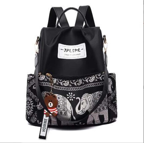 Hot Sale National Style Women Fashion Backpack Waterproof Oxford Large Capacity Shoulder Bags