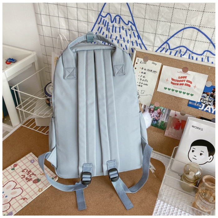 Girls Backpacks School Student Casual Backpack Multi-functional Rucksack Waterproof Nylon