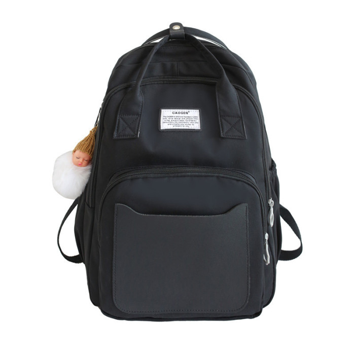 Girls Backpacks School Student Casual Backpack Multi-functional Rucksack Waterproof Nylon