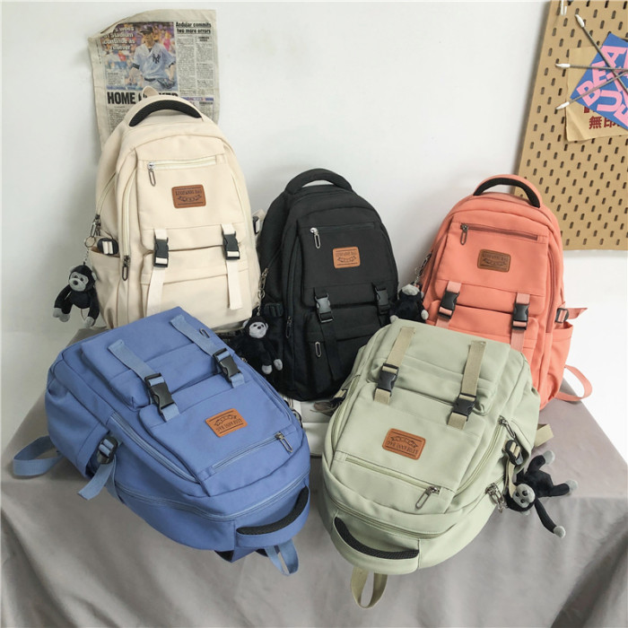 Korean new nylon Women's Backpack large-capacity fashion travel bag