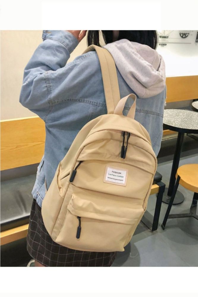 College Teenager School Bags for Girls Large Oxford Waterproof Backpack Women