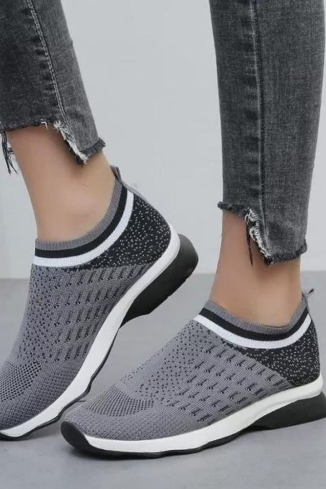 Women Flats Casual Shoes Woman Plus Size Sneakers Sports Slip On