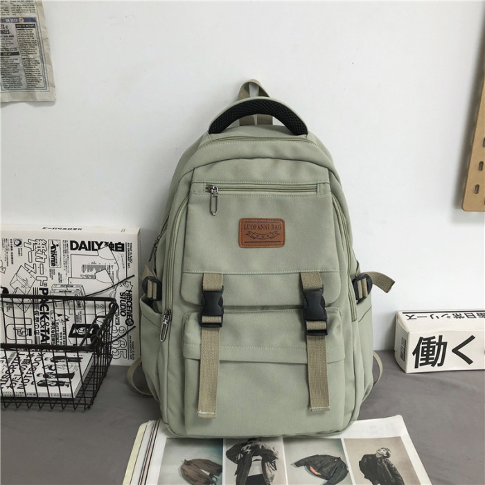 Korean new nylon Women's Backpack large-capacity fashion travel bag