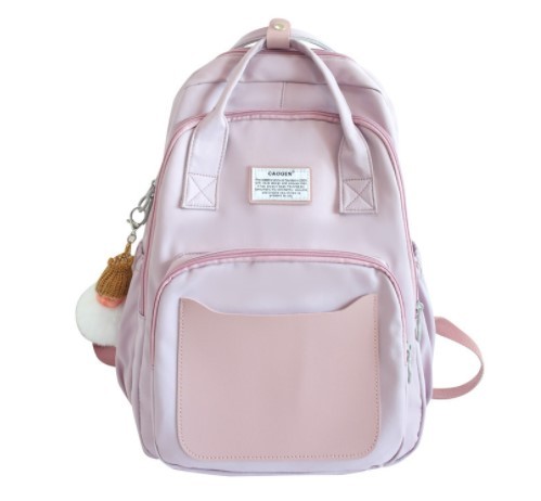Girls Backpacks School Student Casual Backpack Multi-functional Rucksack Waterproof Nylon