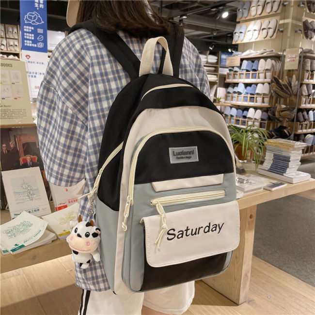 Middle School Backpack for Teen Girls Student Women Backpack High School Large Casual College Style