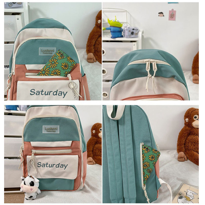 Middle School Backpack for Teen Girls Student Women Backpack High School Large Casual College Style