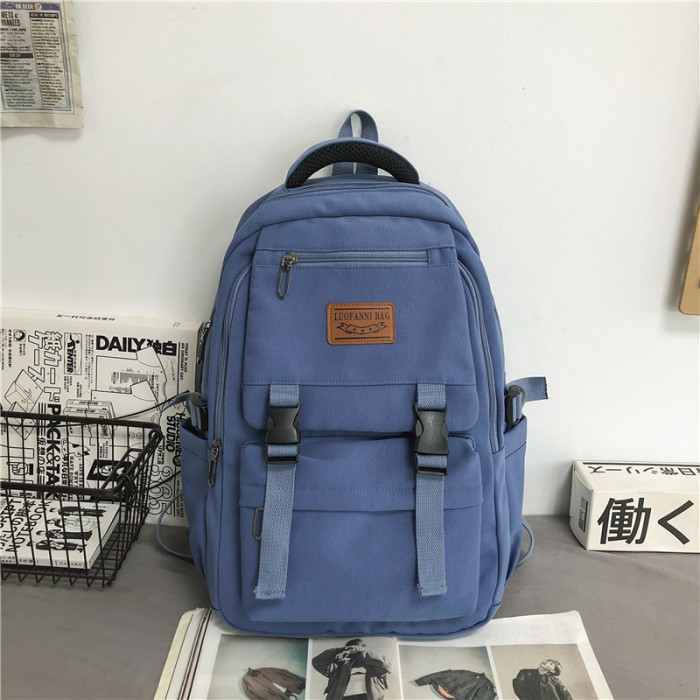 Korean new nylon Women's Backpack large-capacity fashion travel bag