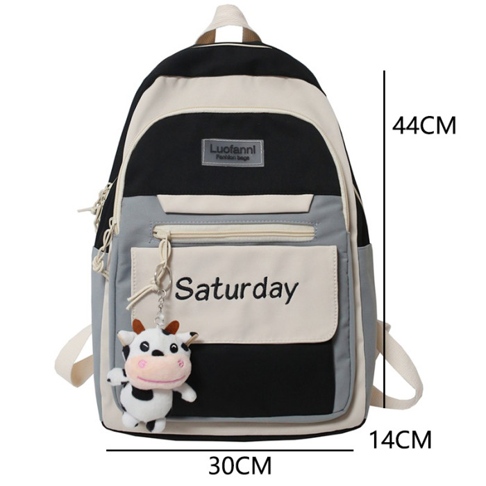 Middle School Backpack for Teen Girls Student Women Backpack High School Large Casual College Style