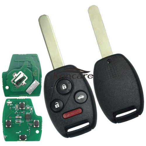 For Honda 3+1 button remote key with 313.8mhz FCCID:OUCG8D