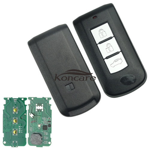 Mitsubishi 3 button keyless smart remote key with 433.92Mhz M013 Smart Key For 2018 Mitsubishi Eclipse Cross 433.92MHz FSK NCF2951X / HITAG 3 / 47 CHIP Board No：M013