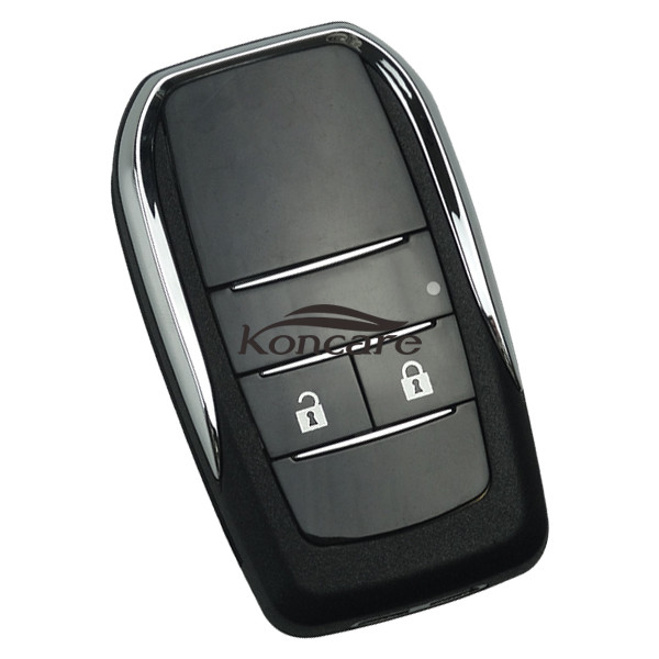 For original toyota Prado 2 button remote key with 434mhz used for land cruiser, suv car