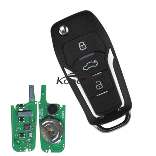 KEYDIY Remote key 3 button ZB12-3 smart key for KD-X2 and KD MAX
