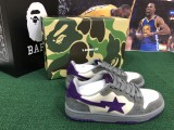 Solebox x BAPE union Light Green & purple