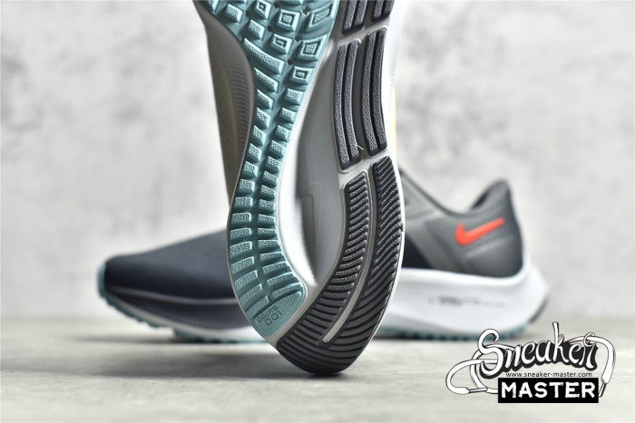 NIKE AIR ZOOM PEGASUS 38 LE GREEDY DARK SMOKE GREY/WHITE/FLASH CRIMSON/VOLT DJ3128-001