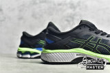 ASICS GEL-KAYANO 26 4E EXTRA WIDE BLACK/BLUE/GREEN 1011A536-003