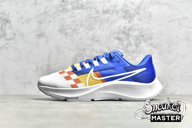 NIKE AIR ZOOM PEGASUS 38 BY YOU BLUE/GREY/WHITE DJ0958-991