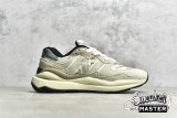 NEW BALANCE 57/40 RUNNING SHOES OFF-WHITE/OFF-WHITE/GREEN M5740CD1