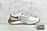 NIKE AIR ZOOM PEGASUS 37 PURE PLATINUM/GREEN/RED-BLACK DD9480-100