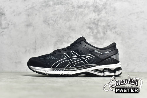 ASICS GEL-KAYANO 26 BLACK/BLACK/WHITE 1012A457-001