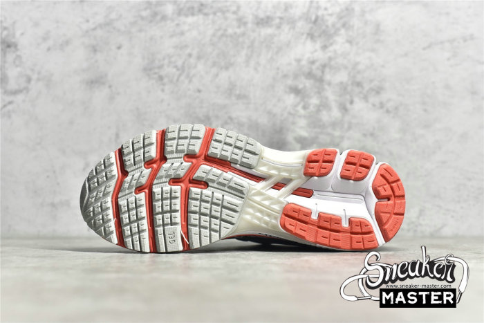ASICS GEL KAYANO 26 PIEDMONT GREY/SILVER/RED 1012A457-020