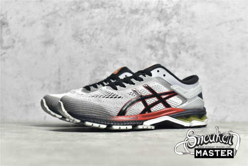 ASICS GEL-KAYANO 26 PIEDMONT GREY/BLACK/RED 1011A541-020