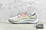 NIKE AIR ZOOM PEGASUS 38 LE GREEDY DARK SMOKE GREY/WHITE/FLASH CRIMSON/VOLT DJ3128-001