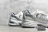 NEW BALANCE 530 RUNNING SHOES WHITE/SILVER/BLACK MR530SG