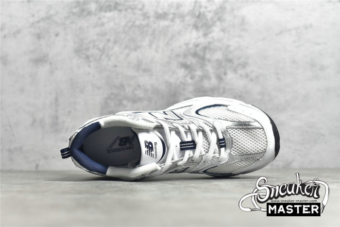 NEW BALANCE 530 RUNNING SHOES WHITE/SILVER/BLACK MR530SG