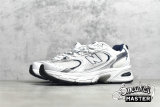 NEW BALANCE 530 RUNNING SHOES WHITE/SILVER/BLACK MR530SG