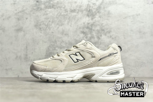 NEW BALANCE 530V2 RETRO RUNNING SHOES KHAKI/KHAKI/BEIGE MR530SH