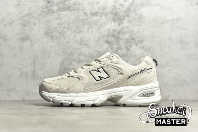 NEW BALANCE 530V2 RETRO RUNNING SHOES KHAKI/KHAKI/BEIGE MR530SH