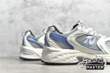 NEW BALANCE 530 RUNNING SHOES STEEL BLUE/GREY/WHITE/BLUE MR530KC