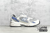 NEW BALANCE 530 RUNNING SHOES STEEL BLUE/GREY/WHITE/BLUE MR530KC