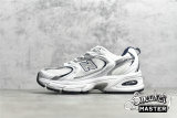 NEW BALANCE 530 RUNNING SHOES WHITE/SILVER/BLACK MR530SG