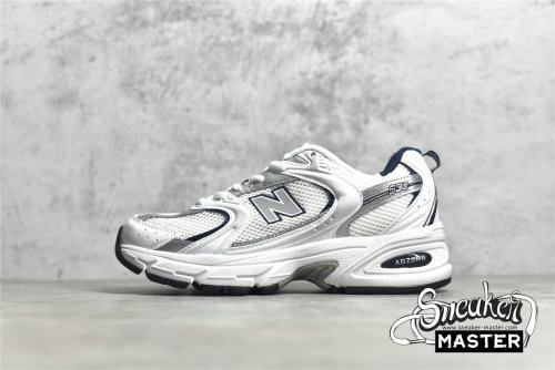 NEW BALANCE 530 RUNNING SHOES WHITE/SILVER/BLACK MR530SG