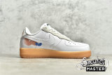 NIKE AIR FORCE 1 LOW 07 EARTH DAY WHITE/LIGHT BROWN/PINK DB3595-100