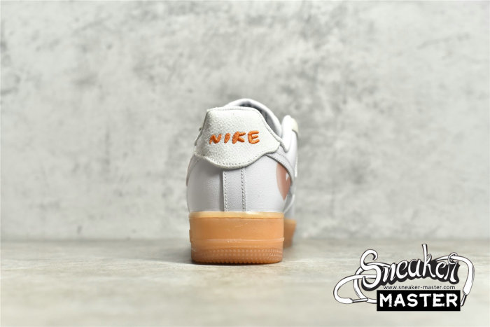 NIKE AIR FORCE 1 LOW 07 EARTH DAY WHITE/LIGHT BROWN/PINK DB3595-100