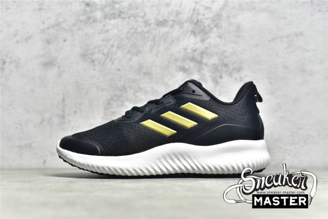 ADIDAS ALPHACOMFY SHOES CORE BLACK/CLOUD WHITE/GOLD GZ3464