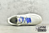 NIKE AIR FORCE 1 LOW 07 DALLAS MAVERICKS WHITE/BLUE/YELLOW DH2088-606