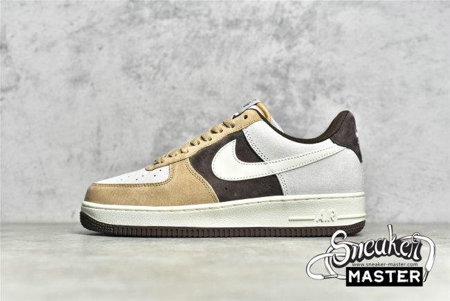 NIKE AIR FORCE 1 LOW 07 BEIGE/KHAKI/DARK BROWN BL3099-233
