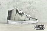 NIKE CLOT X SB DUNK HIGH FLUX SILVER/SILVER/WHITE DH4444-900