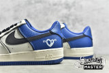 NIKE AIR FORCE 1 LOW DAREDEVIL WHITE/ROYAL BLUE/BLACK AL2236-300