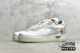 NIKE OFF-WHITE X AIR FORCE 1 LOW THE TEN WHITE/WHITE-SAIL AO4606-100