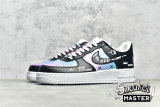 NIKE AIR FORCE 1 LOW 07 VIDEO GAME BLACK/WHITE/BLUE CW2288-111